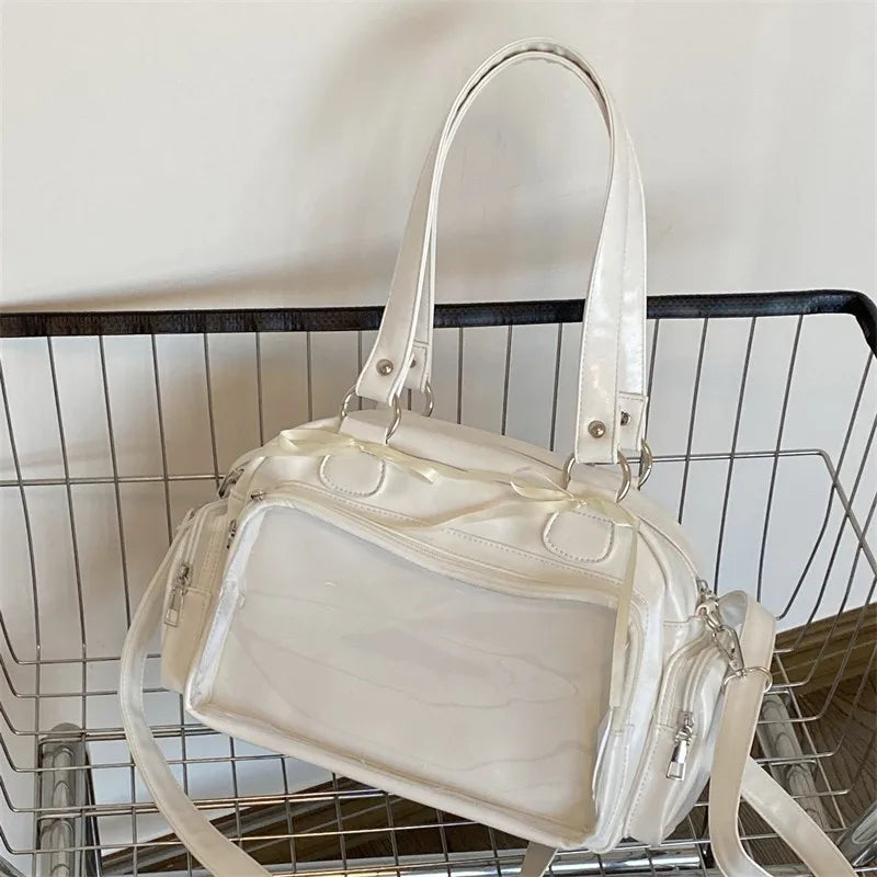 Homefish Popular cute bar pain bag fashionable three-color versatile portable backpack bowling crossbody backpack, new model