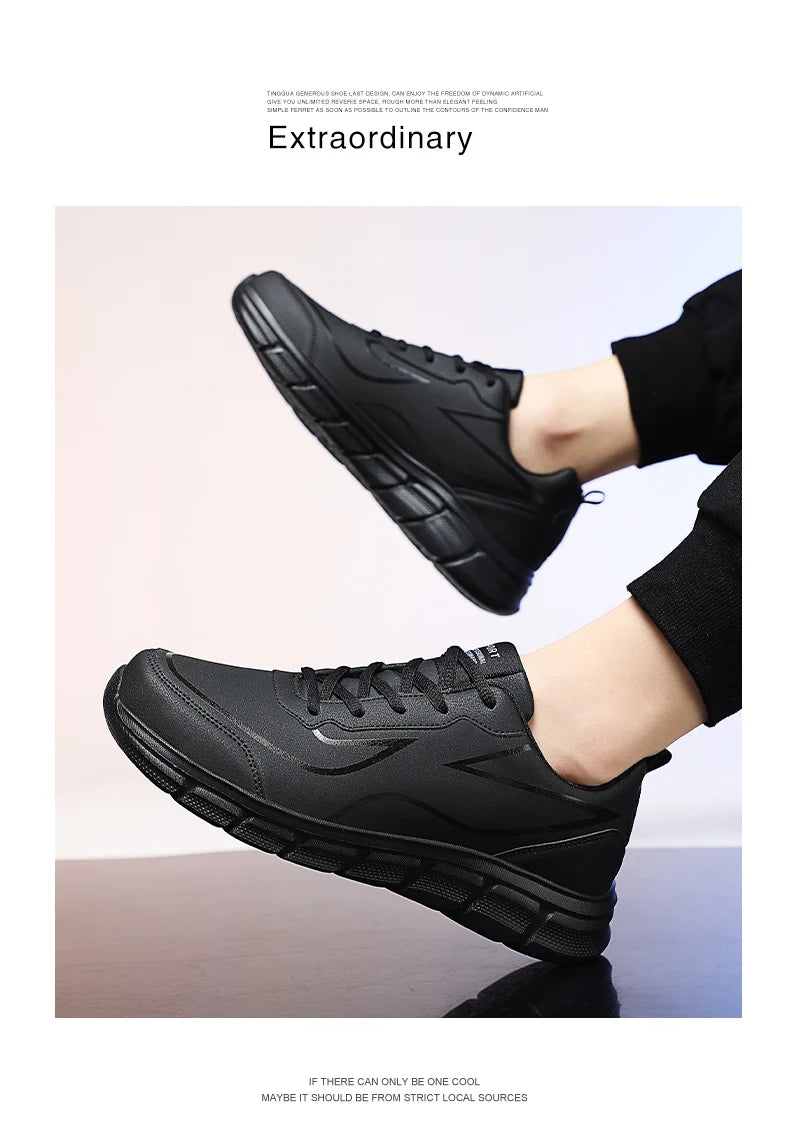 Men's Autumn Waterproof Sneakers Men Casual Sports Shoes Anti-skid Durable Running Tennis Trainers Man Fashion Casual Sneakers