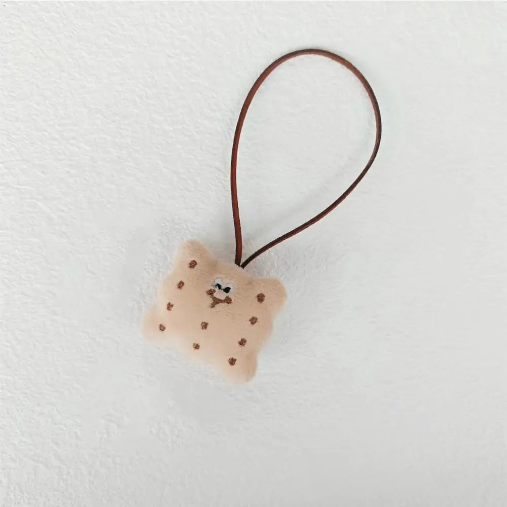 Cloth Bear Bag Pendant Soft Bag Charms Bag Match Accessories Cue Backpack Decoration Cookie Korean Style Animal Lanyard Girl