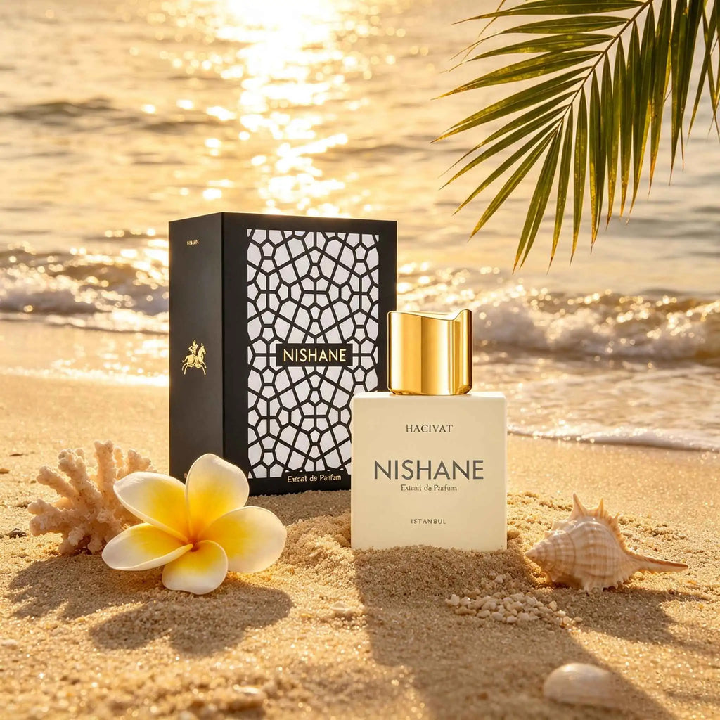 Nishane Hacivat Extrait De Parfum, Classic Citrus Soapy Woody Scent. Fresh Transparent Scent with Good Longevity. Minimalist Luxury Bottle, Unisex, Great for Those Who Love Clean, Calming Fragrance.