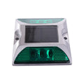 Square Solar Road Stud Light Double Side Reflective LED Ground Light Flashing Durable Solar Energy Spike Lights Night Street
