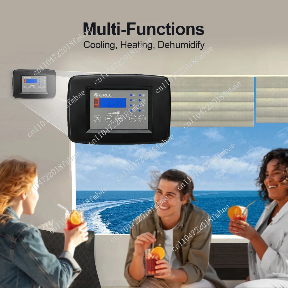 Marine Air Conditioners for Boat Multi Function Best Sale 16000Btu Yacht Air Conditioning Water Cooled Chiller