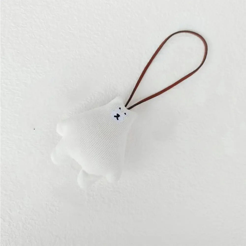 Cloth Bear Bag Pendant Soft Bag Charms Bag Match Accessories Cue Backpack Decoration Cookie Korean Style Animal Lanyard Girl