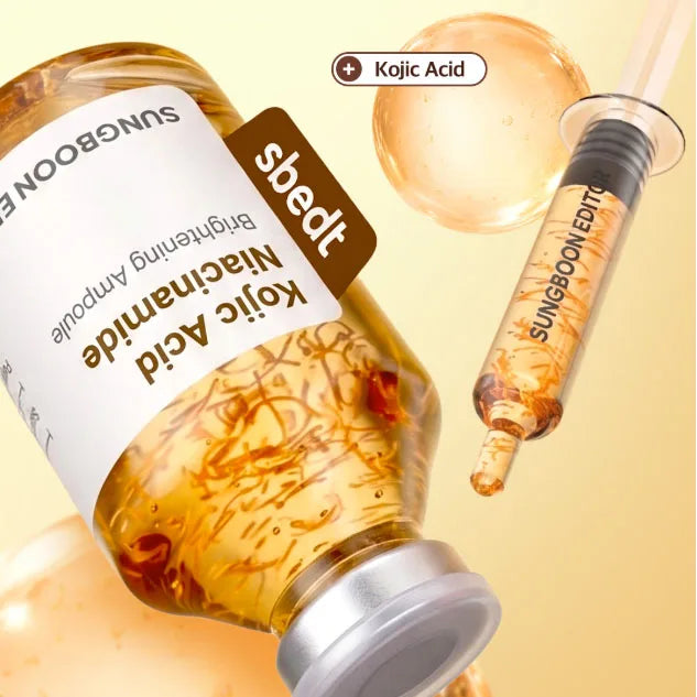 Sungboon Editor Kojic Acid Niacinamide Ampoule PDRN Pink Vitamin Ampoule Collagen Retinol Cream Serum Mist Brightening Hydrating