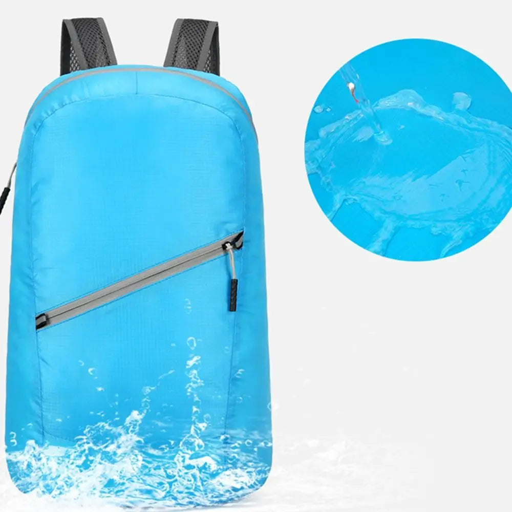Ultralight Portable Camping Hiking Waterproof Travel Women Mini Travel Backpack Foldable Men Backpack Lightweight Nylon Bag