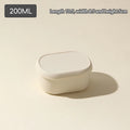 1/3Pcs New Food Grade Silicone Lunch Box With Lid Leak Proof 200 300 600ML Microwave Safe Food Container For Picnic