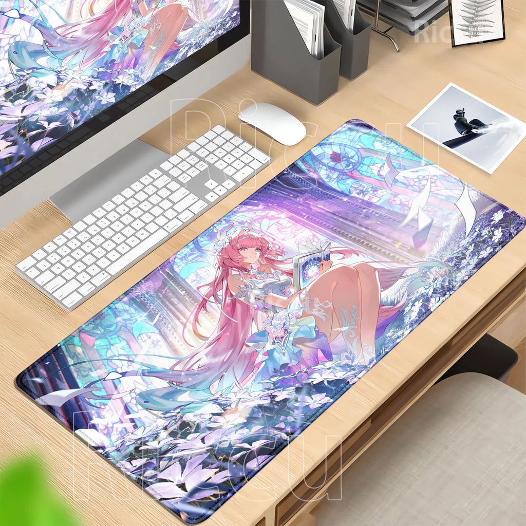 Mouse Pad Honkai Star Rail Cyrene HD printing Pretty Gaming Lock Edge Large Rubber Anime kawaii Mousepad Laptop offices Desk Mat
