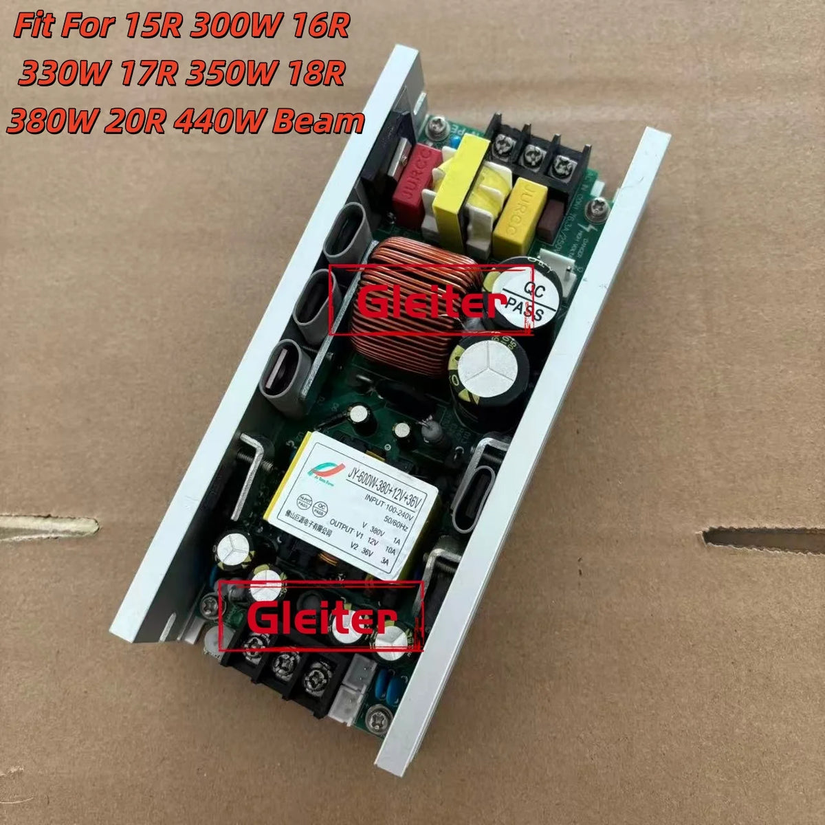 230W 200W 5R 7R 8R 250W 9R 260W 10R 280W 295W 330W 350W Power Supply Stage Beam Driver Moving Head Power Module for Sharpy Beam