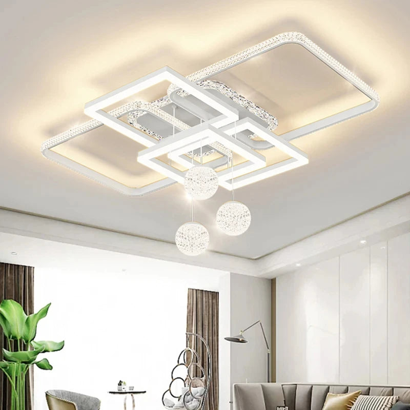 Modern Minimalist Living Room Pendant Light, Atmospheric New Living Room Ceiling Light, Modern Light Luxury Decorative Light