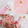 Fresh Fruit Roll-on Lip Balm Makeup Moisturizing Clear Grape Transparent Lip Oil Long Lasting Hydrating Lipstick Gloss Cosmetics