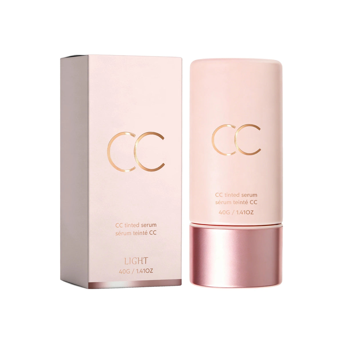CC Cream Color Correcting Tinted Serum Self Adjust Skin Tone Lightweight Natural Smooth Nude Makeup Gentle Coverage Foundation