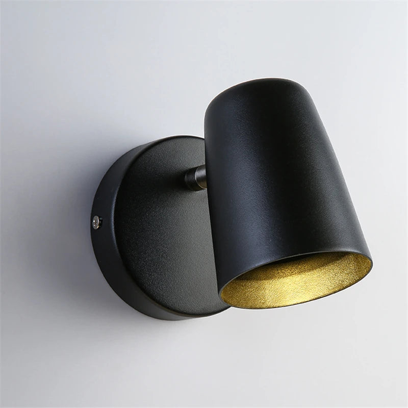 Room Decoration Led Wall Lights Indoor Bedroom Lamp Picture Light Reading Modern Minimalist Creative Hotel Retro Wall Light