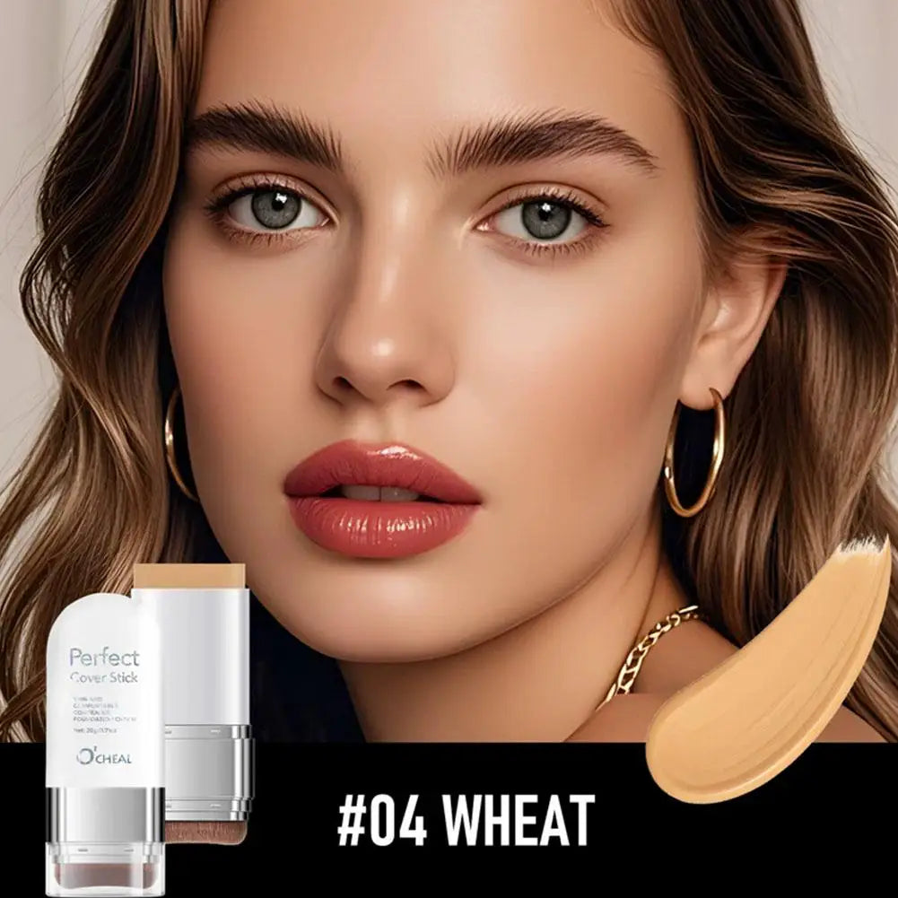 Perfect Cover Stick Thin And Comfortable Concealer Foundation Cream Stick Instant Natural Waterproof Long-lasting Makeup