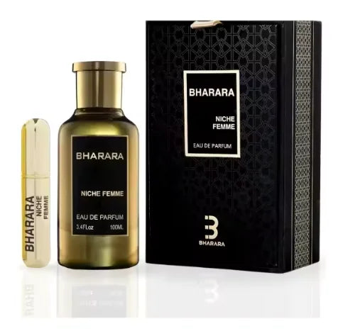BHARARA Double Bleu King Niche Femme EDP, Luxury Perfume for Men Women, Sophisticated Scent 100ml + 10ml Travel.