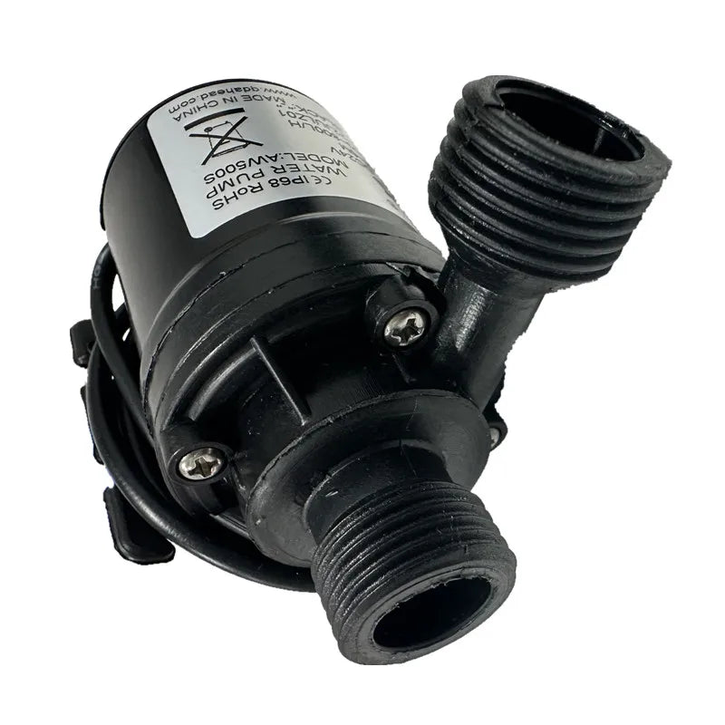 12v High Voltage Super Quiet Solar DC 24V Lift 5M 800L/H Brushless Motor Submersible Booster Pump Quick Joint