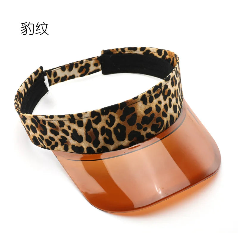 Women's open-top hat, Japanese and Korean style, sun protection, no-top sun hat for outdoor sports