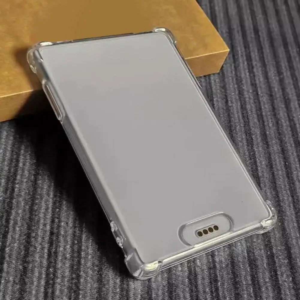 For XTEINK X3 E-Book Transparent TPU Case Full Coverage Airbag Shockproof Protective Cover Anti-Scratch Anti-Drop Soft Shell