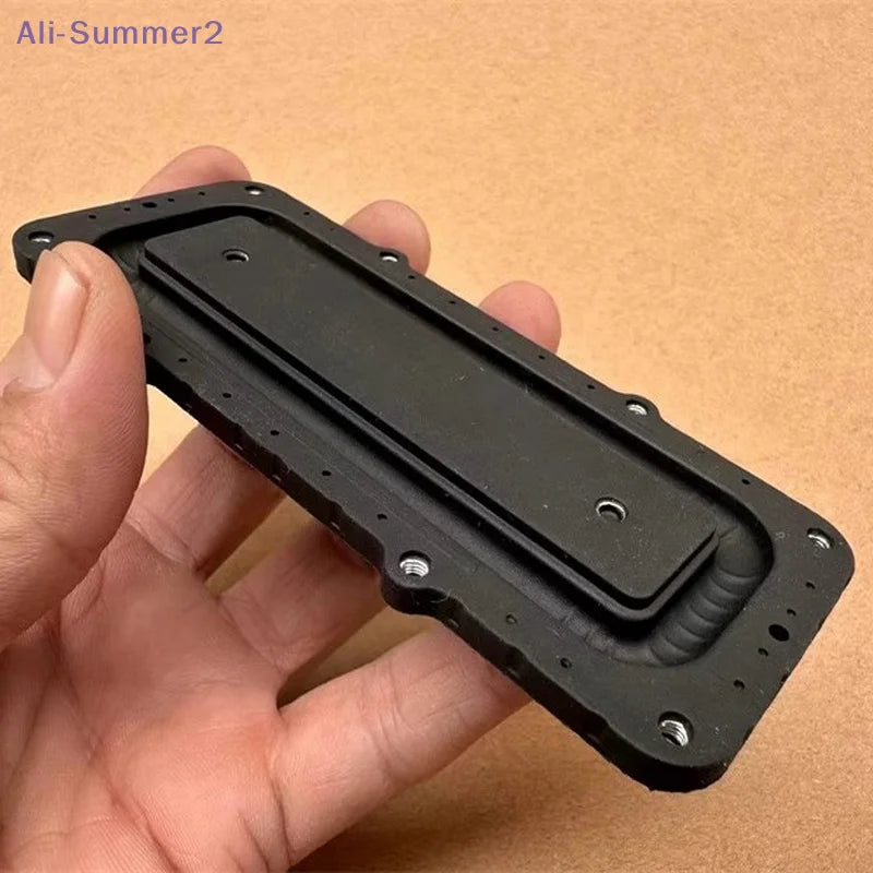 {Summer2} 120mm*49mm Rectangular Subwoofer Diaphragm Assistant With Frame DIY Audio Low-frequency Radiator