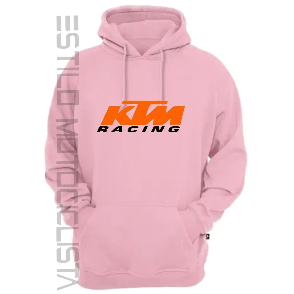 KTM RACING Moto casaco canguru com bolso masculino e feminino