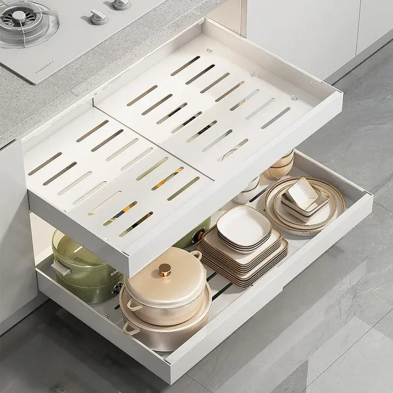 Pull out cabinet organizer slide out drawers for kitchen cabinets with drawers pantry shelves instead of all over the counter