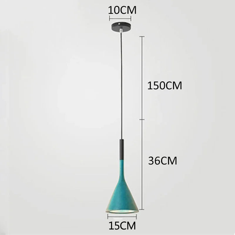 Nordic Modern Led Pendant Lights Kitchen Bars Home Bedroom Dining Table Hanging Lamp Cafe Indoor Lighting Living Room Decoration