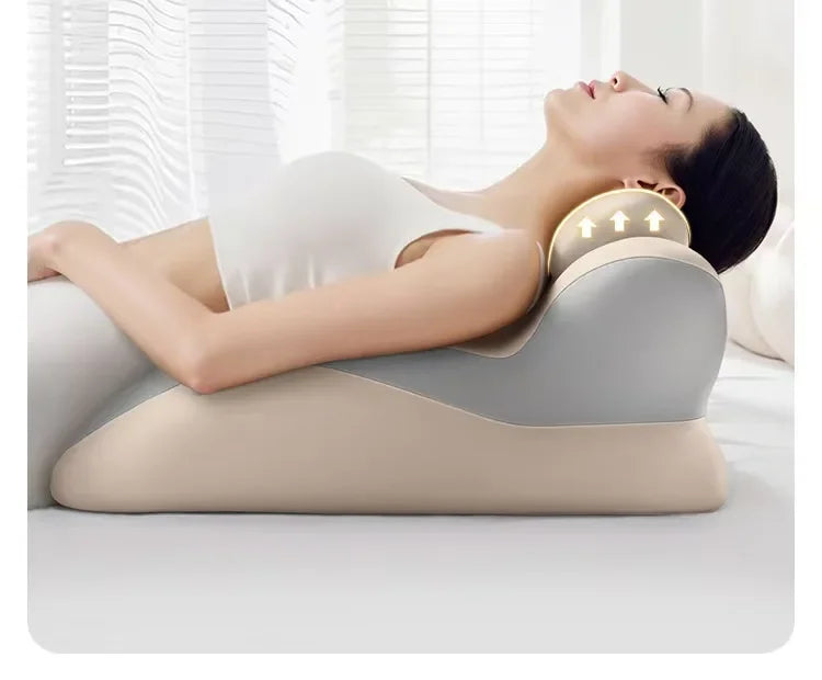 Multifunctional Memory Foam Pillow for Prone Rest, Couple Positioning Support Cushion, Bedroom Buttock Lift Pillow