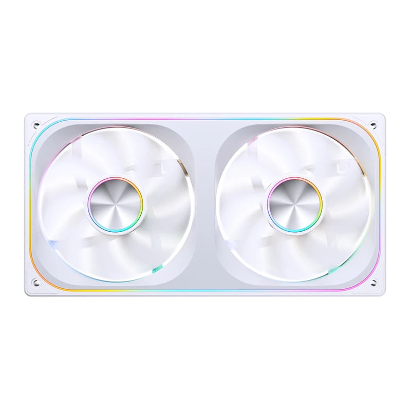 JONSBO ZA-120/240/360 Computer Case Fan 12CM 5V ARGB 120mm Monolithic Structure Water-Cooled Fan  PWM Forward/Reverse Fan Kits