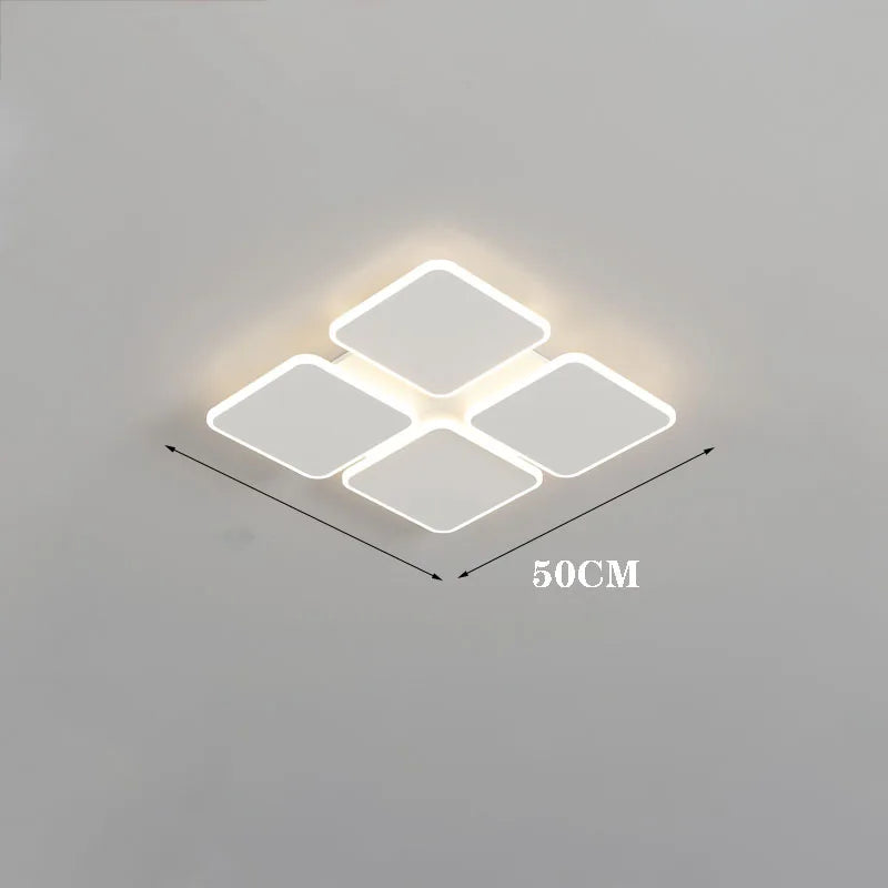 Modern LED Ceiling Chandelier Lamp For Living Dining Room Bedroom Balcony Home Decor Indoor Intelligent Lighting Fixture Lustre