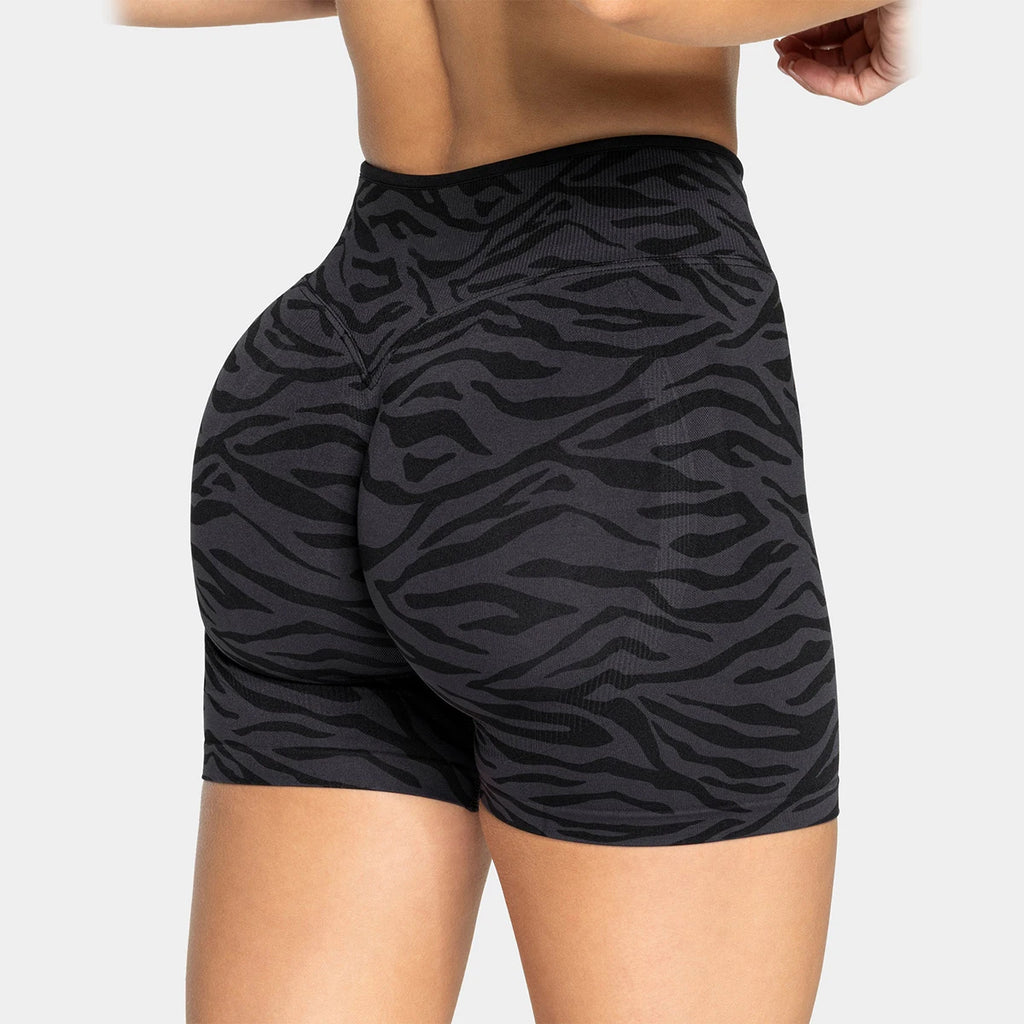 High Waist Sculpt Scrunch Shorts for Women Quick-Drying Sexy Peach Yoga Pants Running Sports Fitness Three-Point Design