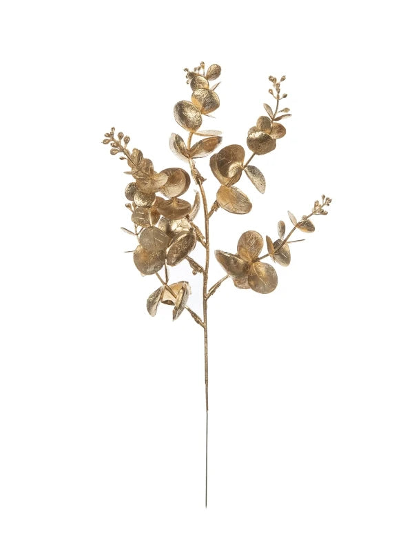 10Pcs Artificial Plants Golden Leaves Festival Home Room Table Decora Outdoor Wedding Garden Yard Garland Wreath DIY Gifts Prop