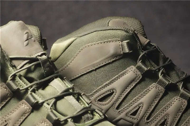 Cavalry RG Green 3D Tactical Boots Hiking Boots Green OD Green Zone Combat Boots Outdoor Sports Tactical Boots