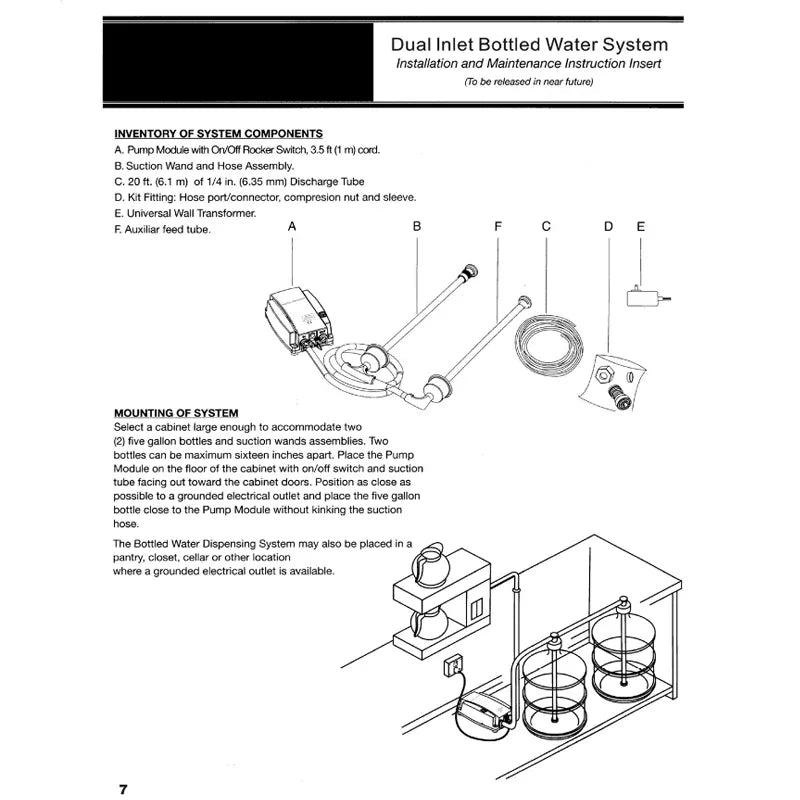 Electric Bottled Water Dispenser Pump Automatic Home Water Pump System High Pressure Water Jug Pump Dispenser for Coffee Machine