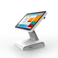HSPOS 15 Inch All In One Touch Screen POS Machine Cash Register I3 I5 Win 10 System with VFD