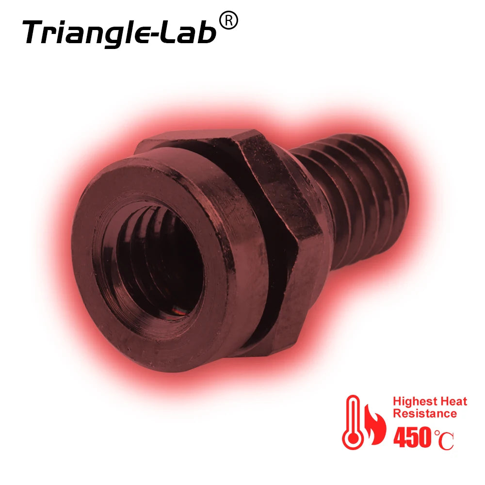 Trianglelab MZE™ DLC V6 Melt Zone Extruder Increase Flow for V6 Nozzle CHC Hotend CHC XL Rapido Hotend Voron 3D Printer