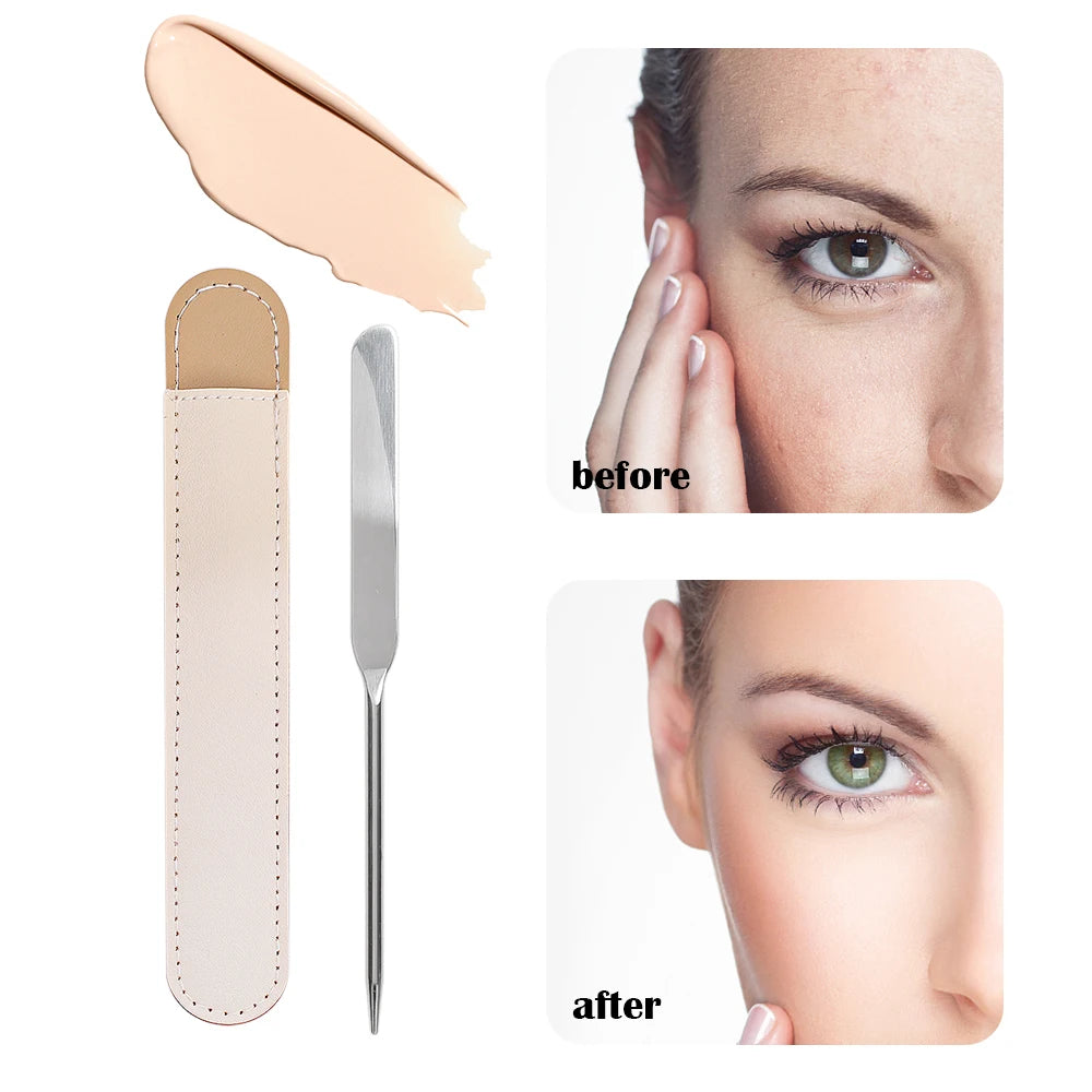 Professional Makeup Spatula Mixing Stick Foundation Brush Blending Liquid Foundation Shadow Brushes Face Base Makeup Beauty Tool