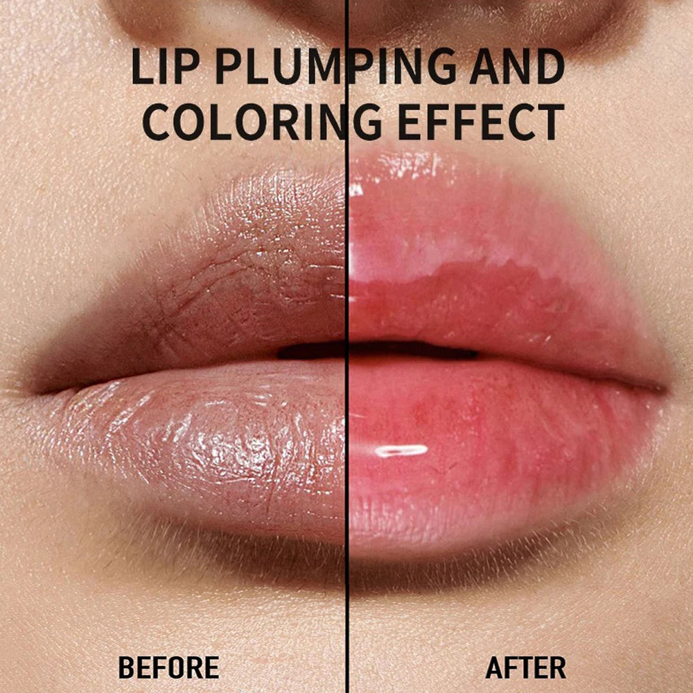 Moisturizing Mirror Effect Lip Gloss Lip Glaze 6 Colors Refreshing Non-Greasy Glossy Long-Lasting Liquid Lipstick Makeup