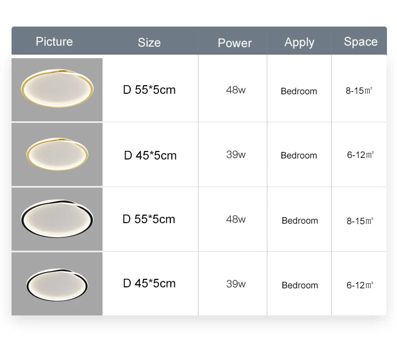 Modern LED Room Decoration Ring Ceiling Light Living Room Bedroom Dining Room Ceiling Lamp Indoor Lighting Decorative Lamps