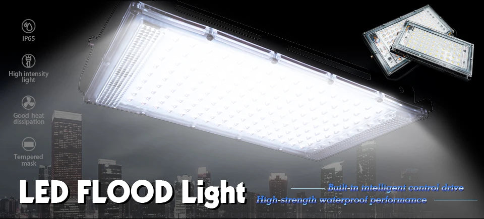 LED Floodlight 50W 100W AC220V 230V High Brightness Lighting Outdoor Waterproof Floodlight Outdoor Road Garden Courtyard Lights