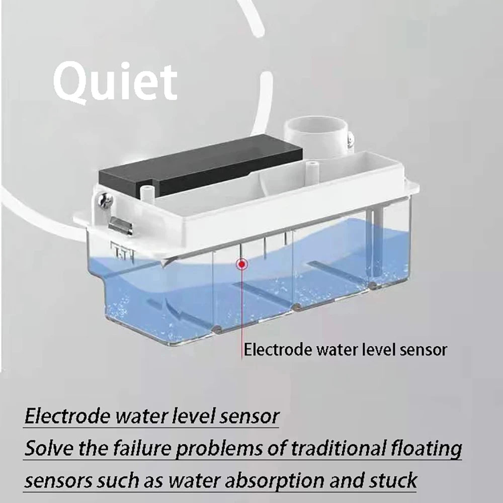 VALUE 100V-240V Air Conditioning Water Automatic Ultra-quiet Condensate Pump Air Conditioner Drainage With atomization system