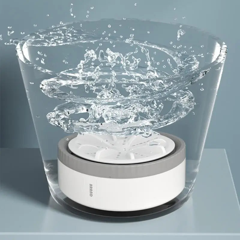 3 Gear Timing Mini Washing Machine Portable Rotating Turbine Washing Machine Underwear Socks Baby's Clothes Washing Machine