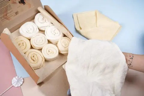Hot Price Multi-Purpose Beige 30x30cm Silk Hand Towel Sustainable and Anti-Bacteria From Vietnamese Supplier