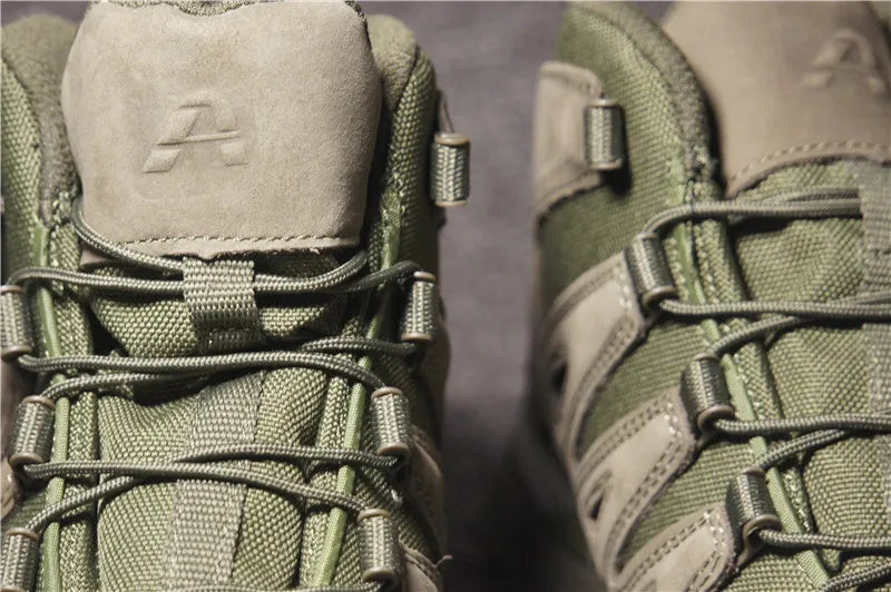 Cavalry RG Green 3D Tactical Boots Hiking Boots Green OD Green Zone Combat Boots Outdoor Sports Tactical Boots