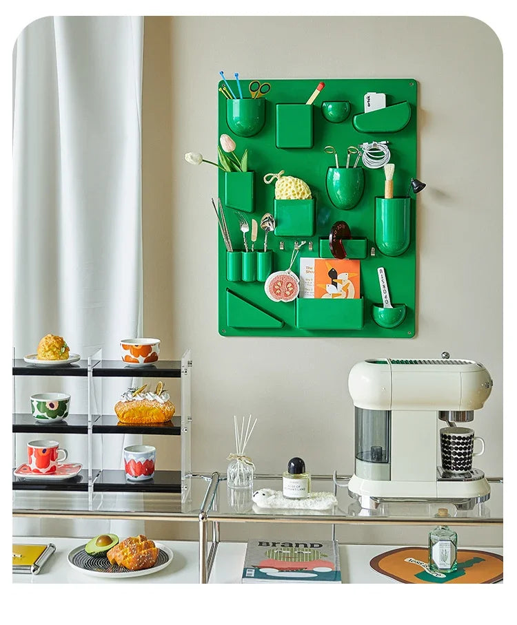 Wall Holder Offices Kitchens Organizer Desktop Shelf Nordic Wall Storage Rack Organiser For Workshops Bathrooms Children's Rooms