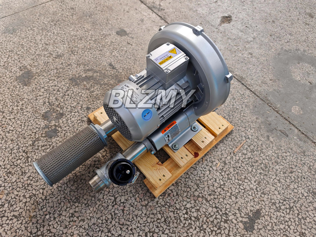 CE 2RB410-7AH16  1HP 0.85KW  3AC Industrial Electric Regenerative Blower Air Comperssor Swimming Pool Vortex Pump