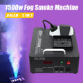 24led 1500w Column Smoke Generator 3-in-1 with Built-In Power Adapter 16.54*12.6*9.45 in Fog Smoke Machine with Remote Control Seven Light Colors 0.53 Gal Oil Tank for Wedding Haunted Houses Halloween Parties Christmas Clubs