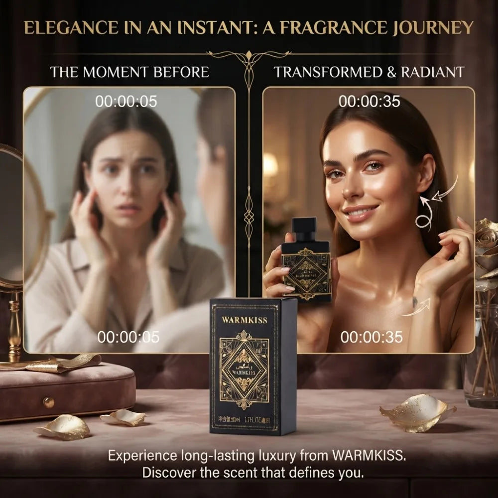 50ml Glory Oud Unisex Perfume Long Lasting Warm Rich Oud Woody Scent Portable Business Dating Fragrance For Men Women