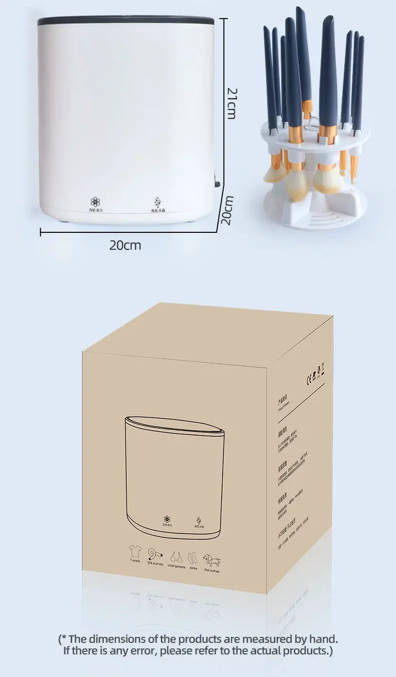 Beauty Egg Makeup Brush and Washer Quick Wash Brush Electric Scrubbing Artifact Cleaning Machine Tools Makeup Brush New Models