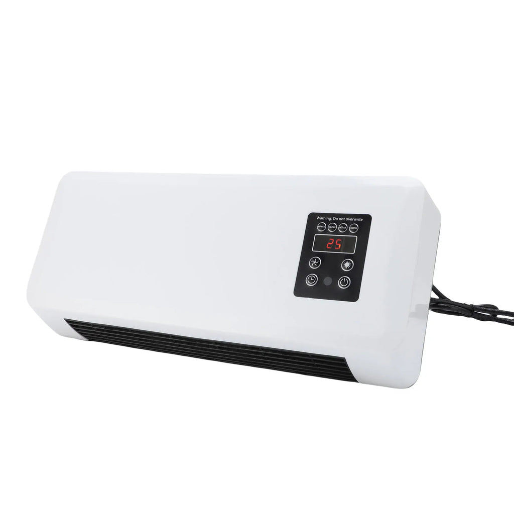Wall Heater Cooler Efficient Space Saving Versatile Low Noise Wall Mounted Air Conditioner Easy To Operate for Home Bedroom