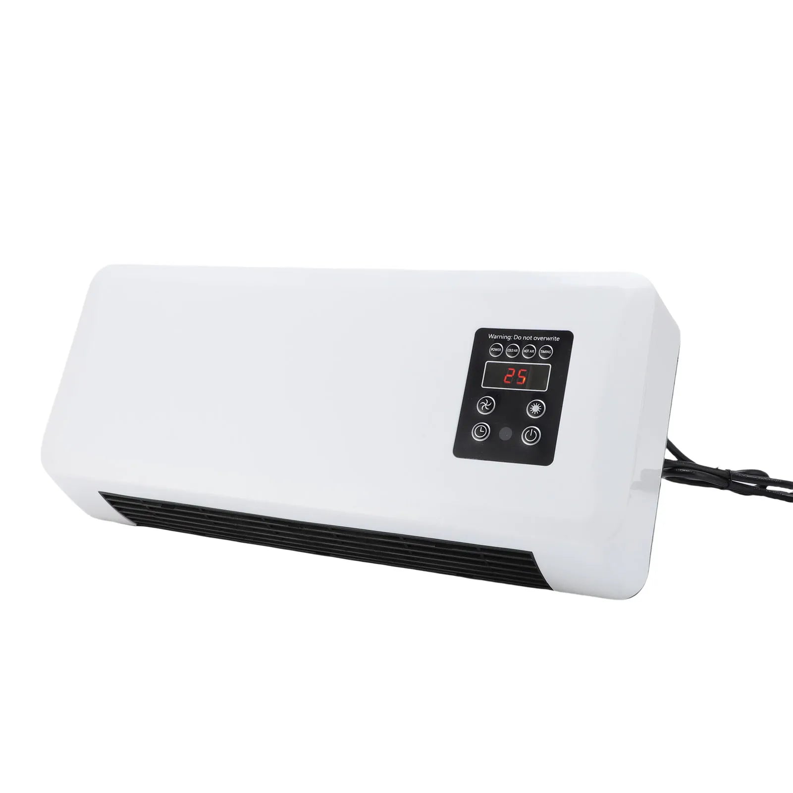 Wall Heater Cooler Efficient Space Saving Versatile Low Noise Wall Mounted Air Conditioner Easy To Operate for Home Bedroom