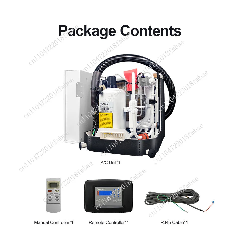 Marine Air Conditioners for Boat Multi Function Best Sale 16000Btu Yacht Air Conditioning Water Cooled Chiller